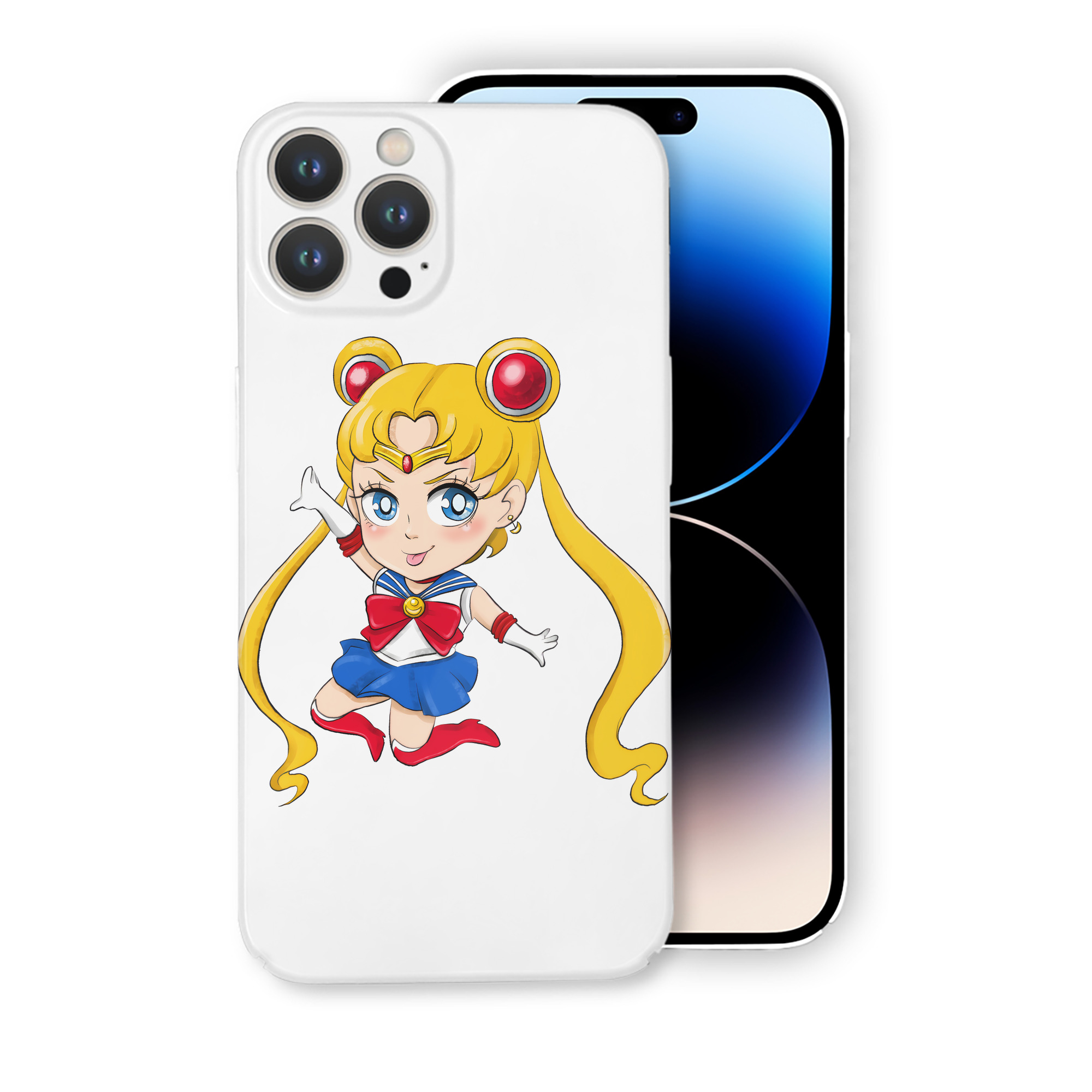 （画像用） 美少女戦士セーラームーン 月野 うさぎ つきの うさぎ Sailor Moon Tsukino Usagi 【iPhone 14シリーズ対応】ハードケース